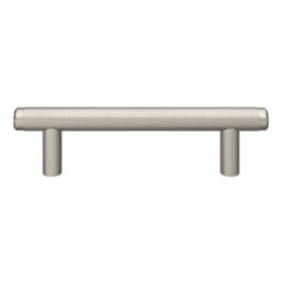 Smith & Locke Damgan T Bar Cabinet Handle Satin Nickel 136mm
