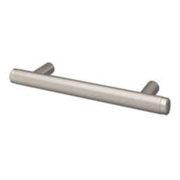 Smith & Locke Damgan T Bar Cabinet Handle Satin Nickel 136mm