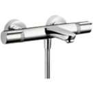 Hansgrohe Versostat Chrome 38mm Wall Mounted Dual Control Thermostatic Shower Mixer Tap