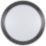 Sylvania Start Surface Indoor & Outdoor Dome LED Bulkhead Black 12W 960lm
