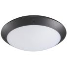 Sylvania Start Surface Indoor & Outdoor Dome LED Bulkhead Black 12W 960lm