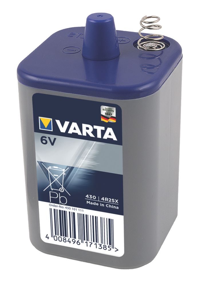 Varta 4R25 Battery - Screwfix