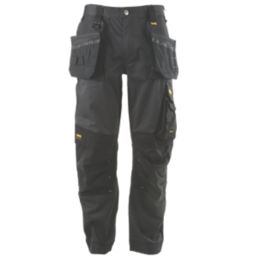 DeWalt Richmond Holster Work Trousers Charcoal Grey 38" W 31" L