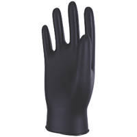 UCI Maxim Nitrile Powder-Free Disposable Gloves Black Large 50 Pack