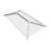 Crystal Clear Aluminium & uPVC Double-Glazed Lantern Roof White 1500mm x 1000mm
