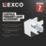 Lexco 1-Circuit Pendant Light Corner Connector White