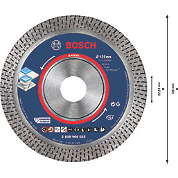 Bosch Expert Masonry Diamond Cutting Disc 125mm x 22.23mm
