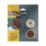 Flexovit  A203F 80 Grit 8-Hole Punched Multi-Material Sanding Discs 150mm 6 Pack