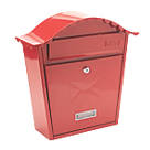 Burg-Wachter Classic Post Box Red Powder-Coated