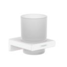 Hansgrohe AddStoris Toothbrush Tumbler Matt White