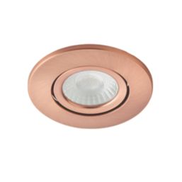 Spa Como Adjustable  Fire Rated LED Downlights Copper 5W 500lm 4 Pack