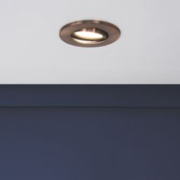 Spa Como Adjustable  Fire Rated LED Downlights Copper 5W 500lm 4 Pack