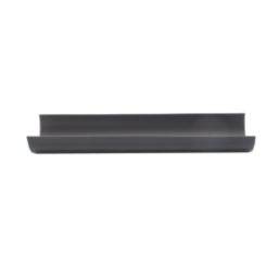 FloPlast MiniFlo uPVC Half Round Gutters Anthracite Grey 76mm x 2m 6 Pack