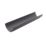 FloPlast MiniFlo uPVC Half Round Gutters Anthracite Grey 76mm x 2m 6 Pack