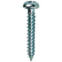 Quicksilver  PZ Rounded Thread Cutting Woodscrews 8ga x 1 1/2" 200 Pack