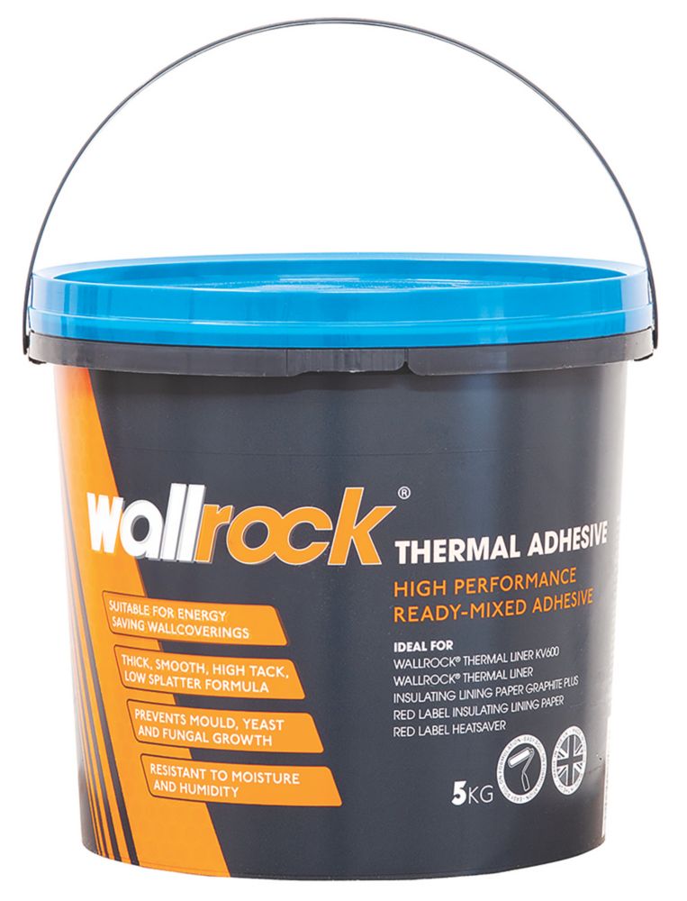 Wallrock Thermal Wallpaper Adhesive 1 Roll Pack 5kg
