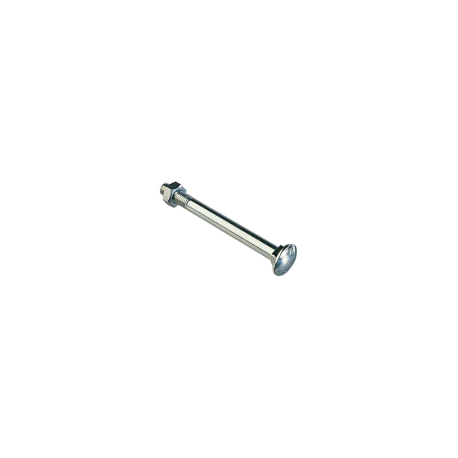 Easyfix General Purpose Coach Bolts Carbon Steel Bright Zinc-Plated M8 x 130mm 50 Pack (19959)