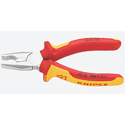 Knipex  VDE Combination Pliers 6 1/4" (160mm)
