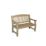 Forest Harvington Garden Bench Mixed Softwood 4' x 3'