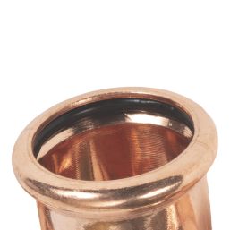 Flomasta  Copper Press-Fit Adapting 45° M-Profile Street Elbows 22mm x 22mm 2 Pack