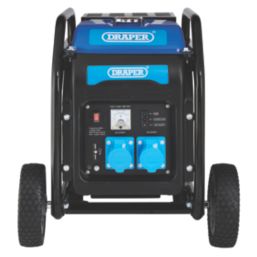 Draper 98683 4000W Inverter Generator With Wheels 230V/12V