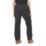 Site Kilani Womens Work Trousers Black/Grey Size 10 31" L
