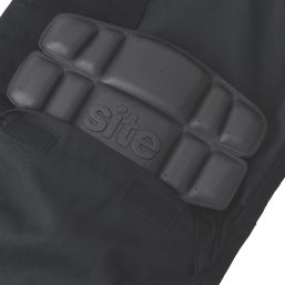 Site Kilani Womens Work Trousers Black/Grey Size 10 31" L