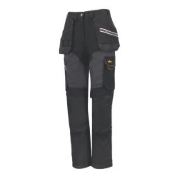 REBEL Ladies Tech Gear Trousers Gun Metal REBEL Safety Gear, 44% OFF