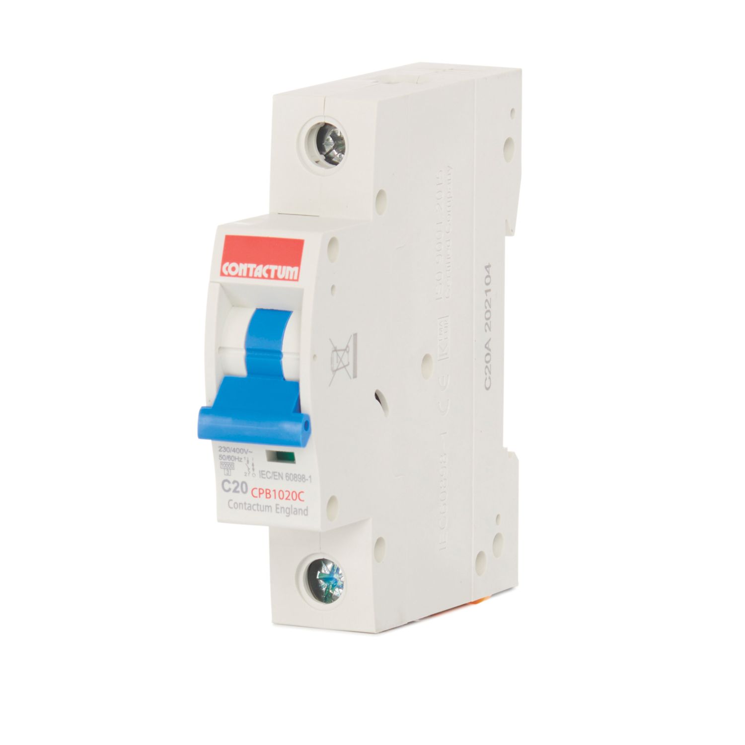 Contactum Defender 20A SP C Curve MCB (199HA)