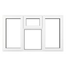 Crystal  Left & Right-Handed Clear Triple-Glazed Casement White uPVC Window 1770mm x 1115mm