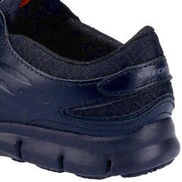 Skechers Eldred Metal Free Womens  Non Safety Shoes Black Size 4