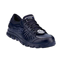Skechers Eldred Metal Free Ladies Non Safety Shoes Black Size 4
