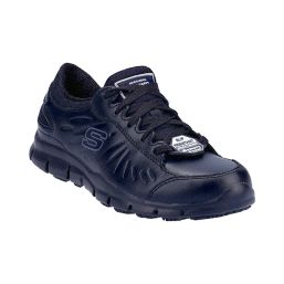 Skechers Eldred Metal Free Womens  Non Safety Shoes Black Size 4