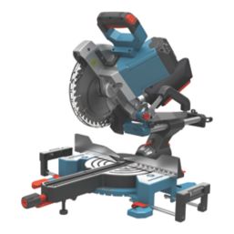 Refurb Erbauer ERB1074MSW 254mm  Electric Double-Bevel Sliding Compound Mitre Saw 240V