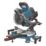 Refurb Erbauer ERB1074MSW 254mm  Electric Double-Bevel Sliding Compound Mitre Saw 240V