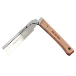 Faithfull  21tpi Wood Folding Pull Saw 5.9" (150mm) 5 Pack