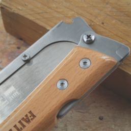 Faithfull  21tpi Wood Folding Pull Saw 5.9" (150mm) 5 Pack