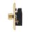 Arlec  1-Gang 2-Way LED Dimmer Switch  Gold