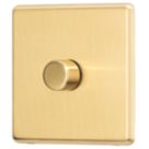 Arlec  1-Gang 2-Way LED Dimmer Switch  Gold