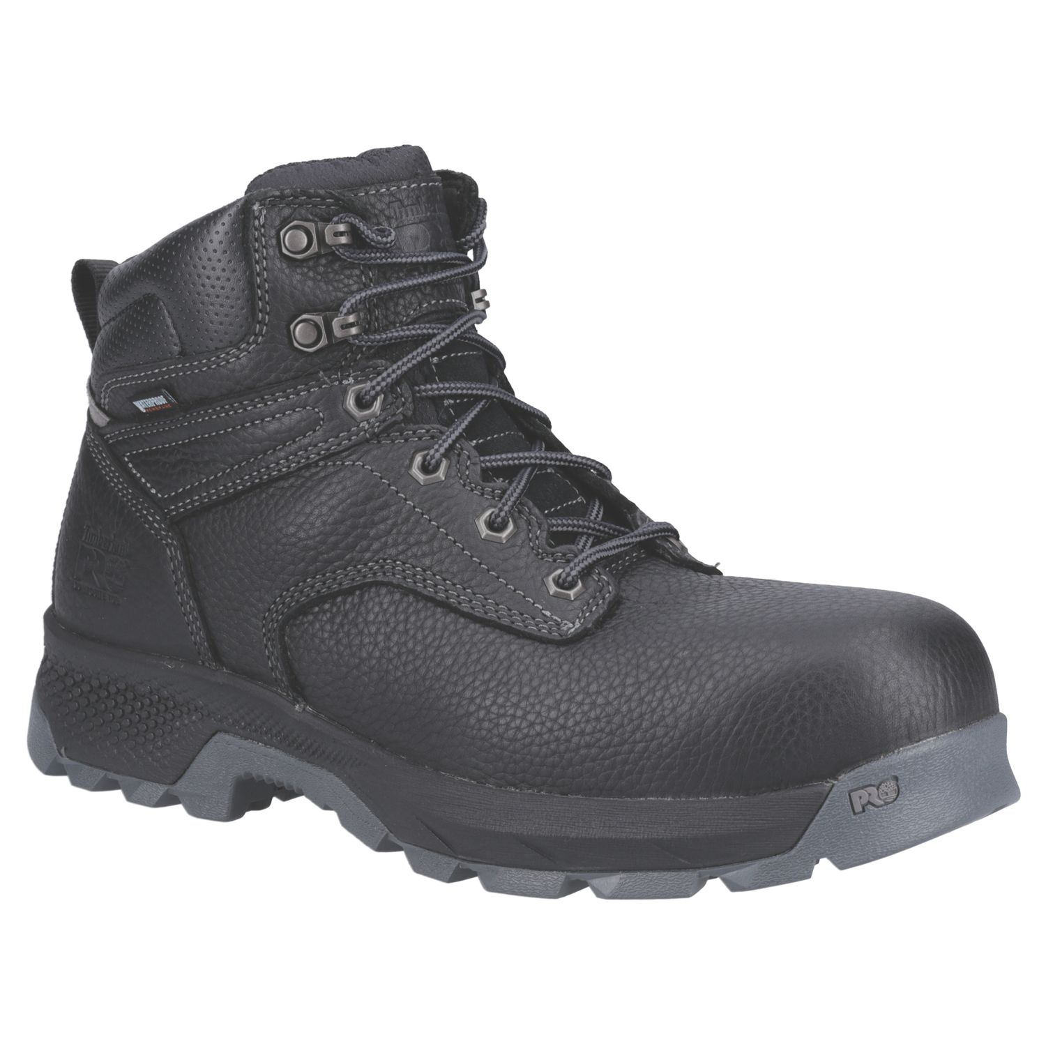 Timberland Pro Titan 6" Size 7 Black Waterproof Safety Boots (199TN)