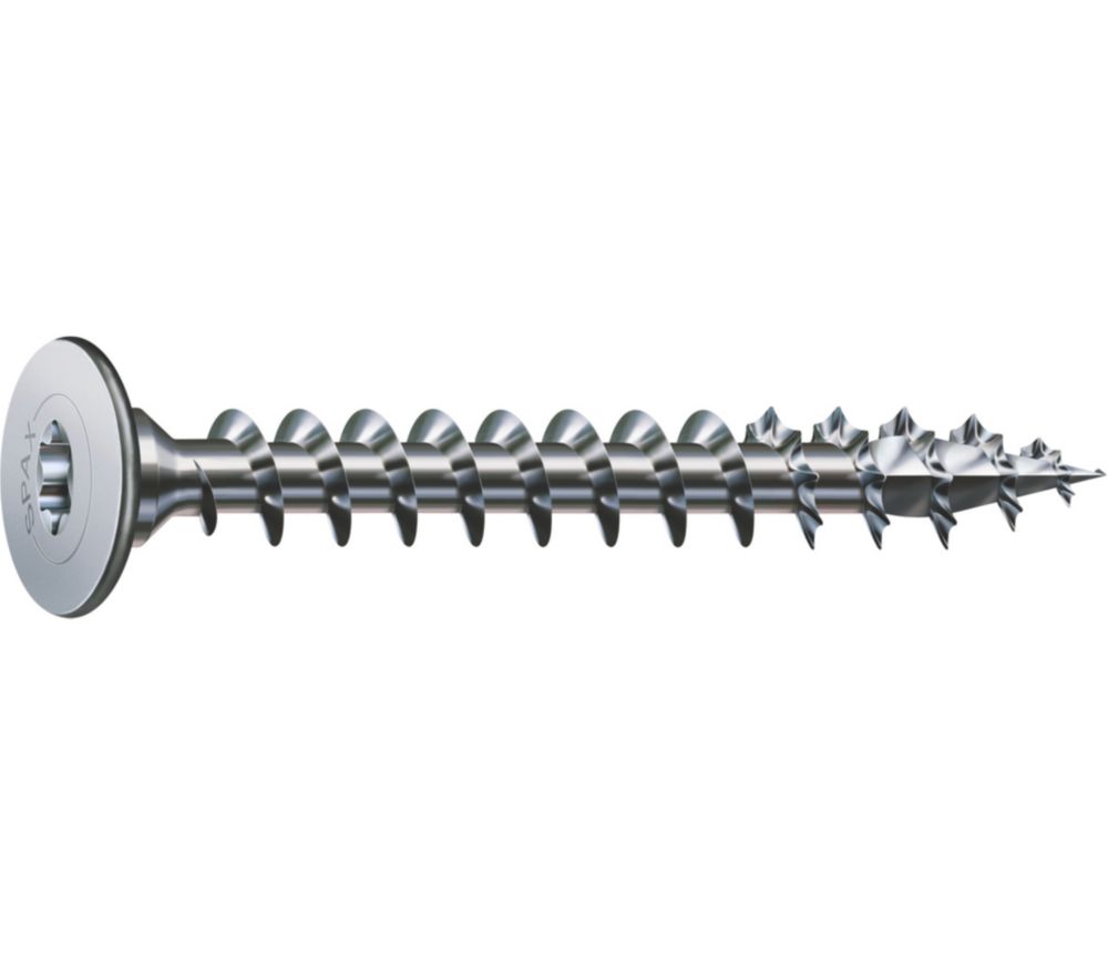 Spax TX Flat Self Drilling Wood Screws 4mm x 16mm 300 Pack - Screwfix