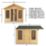 Mercia Premium Sussex 8' x 10' (Nominal) Apex Timber Summerhouse