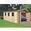 Shire Bradenham 28 12' 6" x 14' 6" (Nominal) Apex Timber Garage