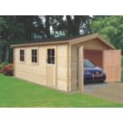Shire Bradenham 28 12' 6" x 14' 6" (Nominal) Apex Timber Garage