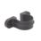 FloPlast Cast Iron Effect Round Pipe Clips Black 68mm 10 Pack