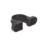 FloPlast Cast Iron Effect Round Pipe Clips Black 68mm 10 Pack