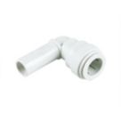 JG Speedfit  Plastic Push-Fit Equal 90° Stem Elbow 22mm