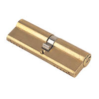 Yale 6-Pin Euro Cylinder Lock BS 45-50 (95mm) Polished Brass