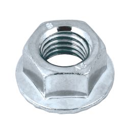 Easyfix BZP Carbon Steel Flange Head Nuts M10 100 Pack