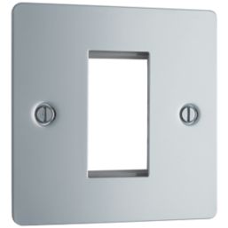 LAP  1-Module Modular Faceplate Polished Chrome
